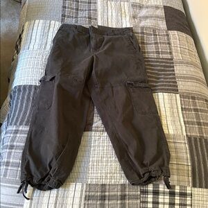 Old Navy Women's Cargo Jeans - Dark Brown